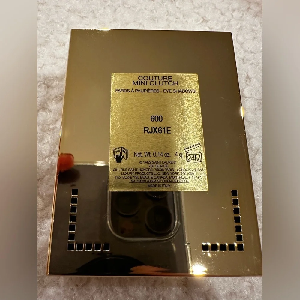 Yves Saint Laurent Couture Mini Clutch Eyeshadow - Gold